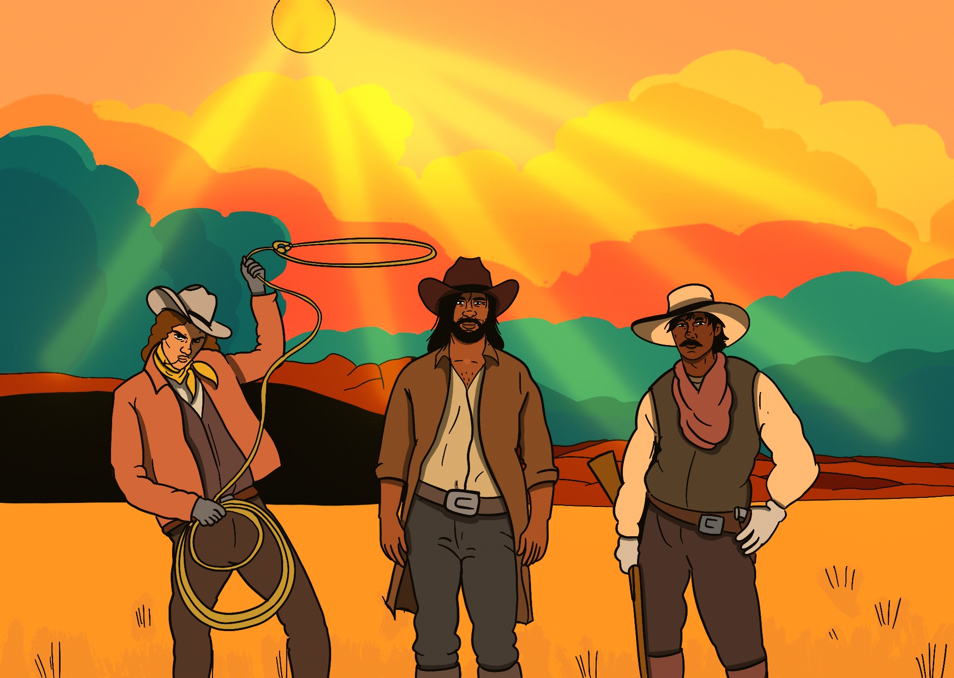 Mob land landscape
