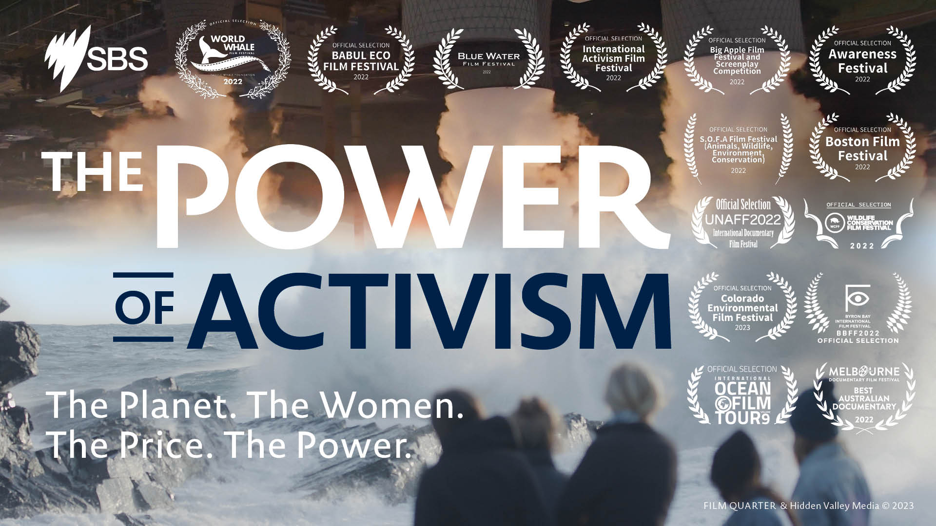 Power of Activism Banner 1920x1080px 2023